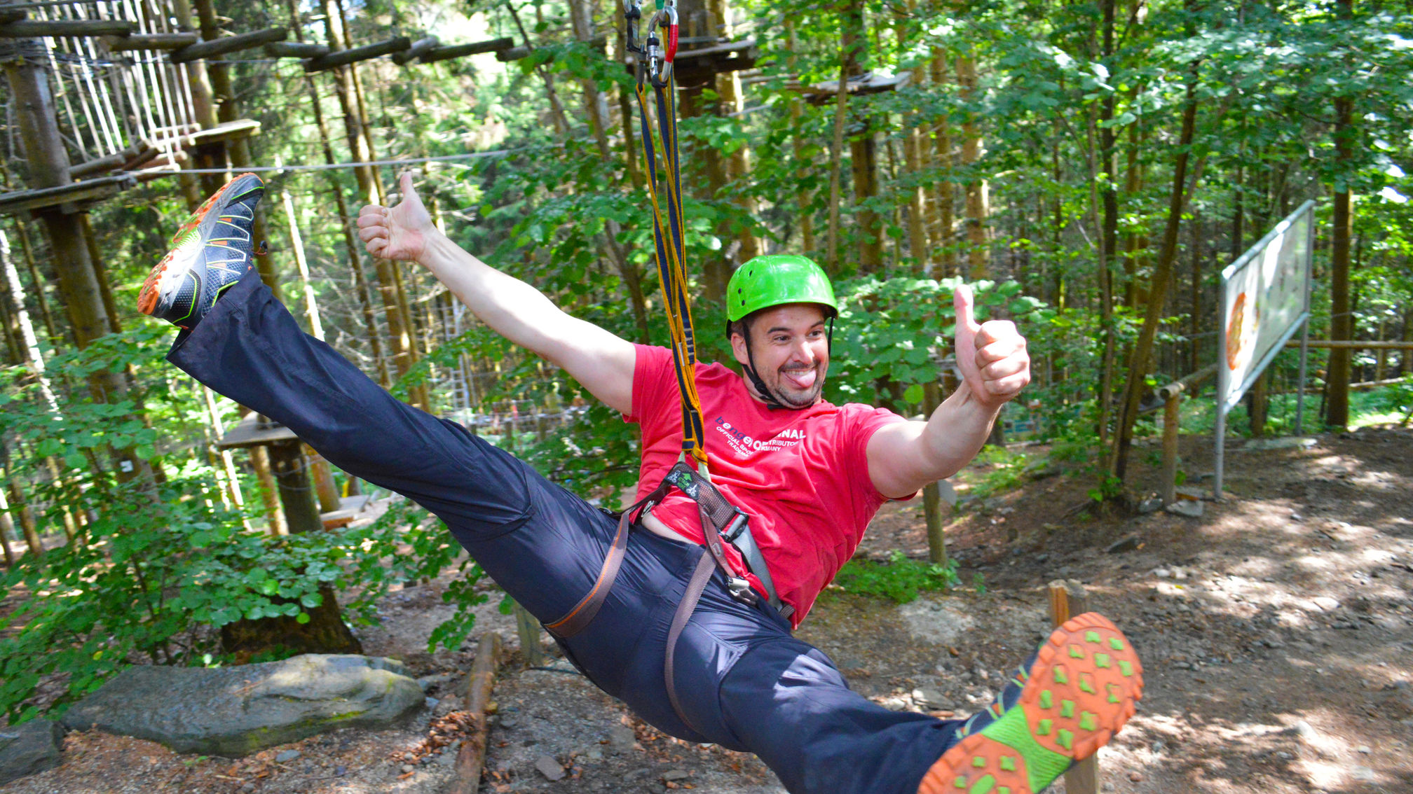 Flyingfox Abenteuer bei Hamari